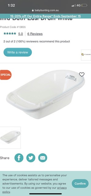 bath tub baby bunting